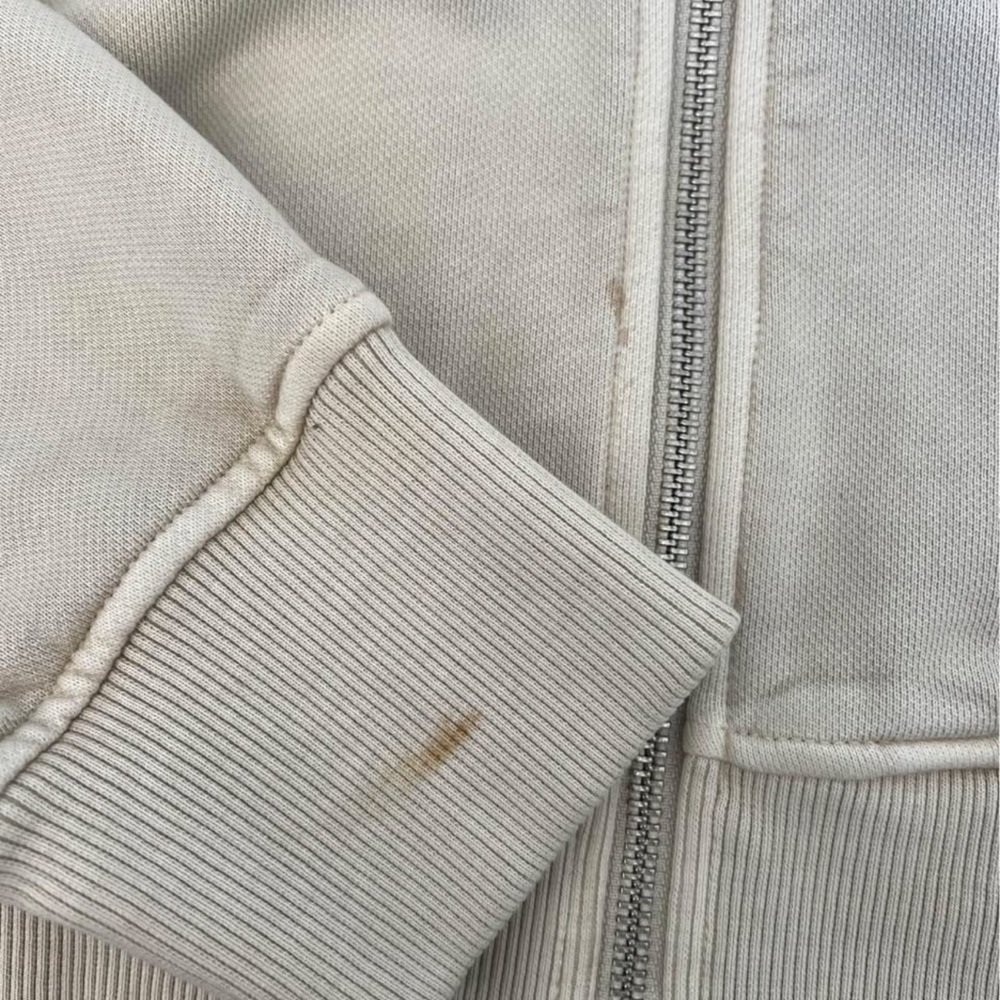 Kith Off-White Zip-Up Sweatshirt - Picture 4 of 5
